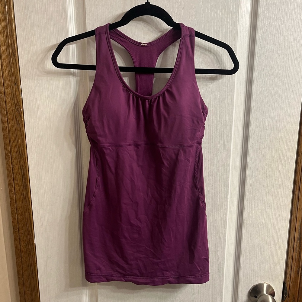 2/$50 Lululemon Turbo Tank Purple Size 6